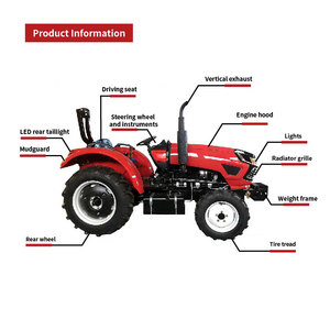 Tracteur à roues de 100 CV à 120 CV avec attache hydraulique pour la fixation rapide de plus de 100 équipements - Product Image 6