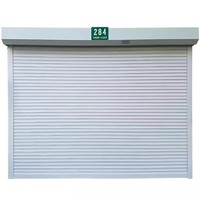 Porte de volet roulant électrique roulante Porte enroulable automatique Volet roulant en aluminium