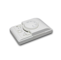 Thermostat HVAC non programmable pour ventilo-convecteur, 3 vitesses, AC 230V, ignifuge PC+ABS, pour ventilation industrielle, hôpitaux, hôtels, entrepôts