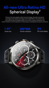 REDLEX MF108 Android 4G Smart Watch 2025 con <span class=keywords><strong>Google</strong></span> <span class=keywords><strong>Play</strong></span> e accesso ai Social Media, forma rotonda Fitness Tracker Smartwatch - Product Image 4
