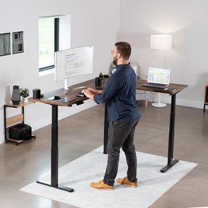 <span class=keywords><strong>Bureau</strong></span> <span class=keywords><strong>d</strong></span>'<span class=keywords><strong>angle</strong></span> électrique en L à trois moteurs, capacité de charge 120 kg, table de jeu à 3 pieds, <span class=keywords><strong>bureau</strong></span> de <span class=keywords><strong>bureau</strong></span> en L réglable en hauteur - Product Image 3