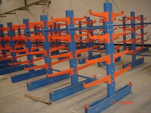 Mracking Heavy-<span class=keywords><strong>duty</strong></span> Cantilever <span class=keywords><strong>Mid</strong></span>-<span class=keywords><strong>duty</strong></span> Cantilever Racking para almacenamiento de almacén Equipo de almacenamiento de carga eficiente - Product Image 3