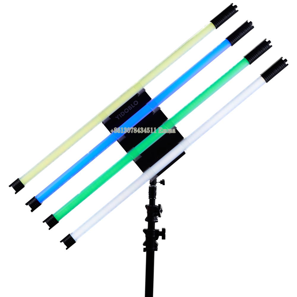 Скидка! Светодиодная лента yidoblo lt-rgb4 220v rgb 2800K-9990K для съемки пленки с управлением через приложение dmx