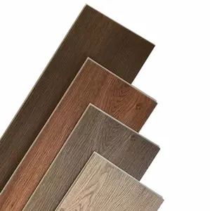 colore pavimenti in vinile Suppliers-Scuro di colore di legno di quercia plancia pavimenti in vinile spc pavimenti in 4 millimetri 5 millimetri