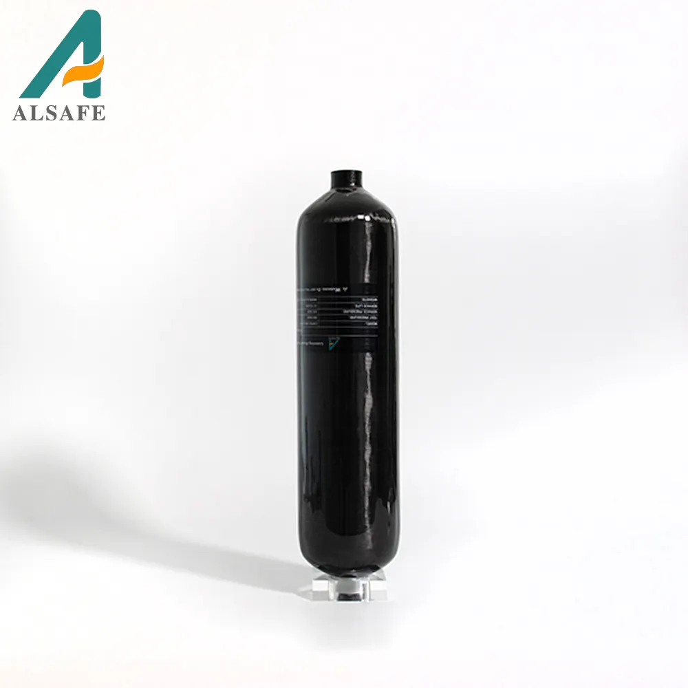 Alsafe 3l 300bar Pcp Perslucht Tank Fabriek Verkoop Koolstofvezel Flessen Gasfles