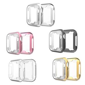 Protector de parachoques LeYi para iwatch, funda protectora suave de TPU ultradelgada resistente a los arañazos para <span class=keywords><strong>iPhone</strong></span> <span class=keywords><strong>Watch</strong></span> Series <span class=keywords><strong>7</strong></span> 8 9 ultra - Product Image 2