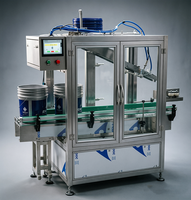 Machine de remplissage automatique de liquides à 6 têtes, remplisseuse de seaux de 20 L pour huile de lubrification, huile moteur, solvant chimique