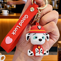 Porte-clés en caoutchouc souple Pat'Patrouille, petit cadeau pour promotion locale et cadeaux d'affaires, vente en gros depuis Yiwu
