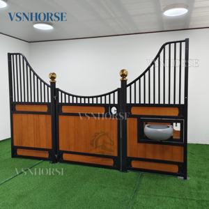 Populair In Het Midden-Oosten Duurzame Geprefabriceerde Paardenstallingpanelen Thermisch Gegalvaniseerde Paardenstalfronten Voor Paardensportclubs - Product Image 2