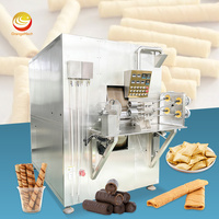 Équipement de fabrication de biscuits roulés ORME Industrial 40 kg/h, ligne de production entièrement automatique de gaufrettes roulées, en vente