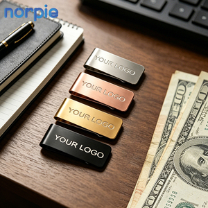 Clip Metálico para Billetes, Grabado Láser DIY, Acero Inoxidable Cepillado <span class=keywords><strong>de</strong></span> Primera Calidad, para Regalo <span class=keywords><strong>de</strong></span> Padrinos <span class=keywords><strong>de</strong></span> Boda, Porta Billetes Resistente - Product Image 2