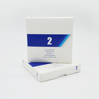 Papier filtre qualitatif de laboratoire Grade 1/2/3/4/5/6 pour la surveillance de la pollution des sols, des semences et de l'air, l'analyse de l'eau des chaudières, papier filtre en cellulose