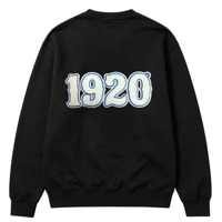 Nouvel Arrivage 1920 la Femme la Plus Fine de la Salle Patch en Chenille Bleu Blanc Colombe Sororité Patch Thermocollant pour Décoration de Vêtements