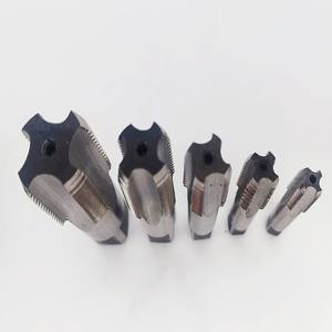 NPT Tap Set 5-Piece and 6-Piece Bearing Steel <b>Pipe</b> Thread Repair Tool for Stainless Steel Thread Cutting - Product Image 1