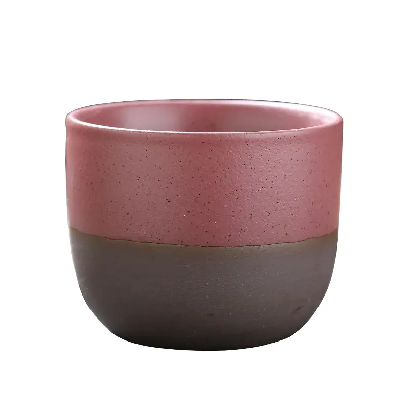 120ml cinese tazze da caffè in ceramica fornaci cambiare ceramica opaca tazze porcellana tazza da tè acqua potabile
