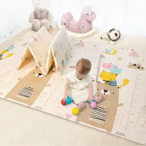 (热卖) 动物设计儿童教育玩具双面可逆泡沫游戏垫 -- 高质量、环保