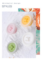 Bouton moderne en plastique PVC pour enfants pour chambres à coucher cuisines salles de bain salons et commodes meubles pour enfants poignée de porte