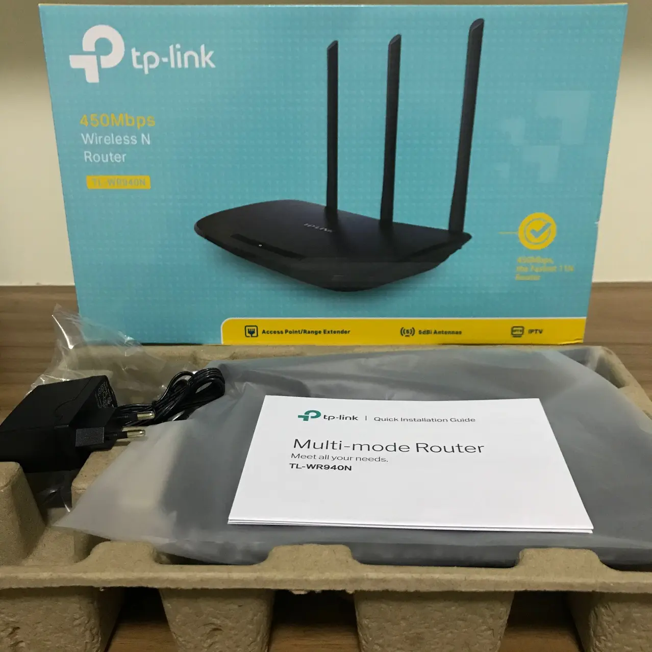 TP LINK TL-WR940N 450M WiFi Wireless router Home Repeater Network TPLINK router