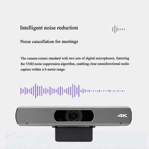 Caméras de Conférence 4K OEM ODM Direct Usine, Webcam USB Grand Angle 120° avec Cadrage Automatique IA, 2 Micros USB 3.0 pour Réunions et Diffusion en Direct - Product Image 2