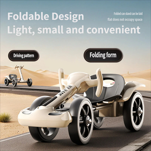 <span class=keywords><strong>Voiture</strong></span> électrique pour enfants à quatre roues, kart télécommandé pour garçons et filles, bébé de 1 à 3 ans, en plastique, rechargeable sur batterie - Product Image 3