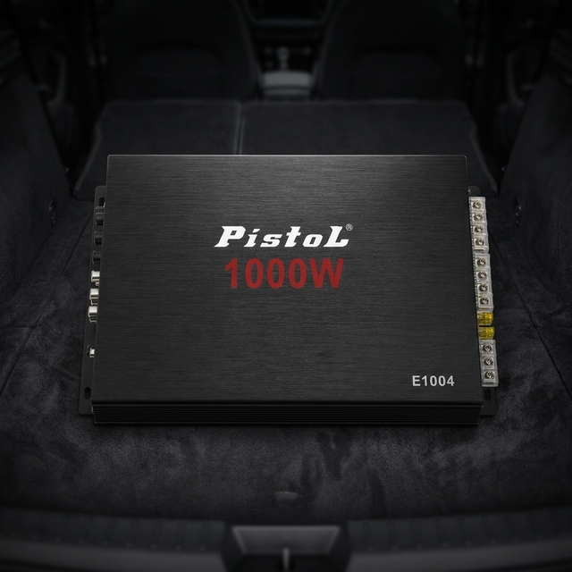 4 Channel Car Amplifier Class AB 100W X4 RMS 1000W Peak High Power Bridgeable 250W X2 Car Stereo Audio System Bass Boost LPF