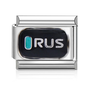 Italian Titanium Steel Modular Bracelet Detachable Customizable Charm Links Letter Car Design Gift Jewelry - Product Image 3