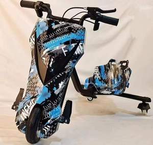 Kart à roues drift pour enfants EN71 moins cher, tricycle OEM pour adultes, trottinette 3 roues 36V, voiture de drift avec lumière colorée pour enfants - Product Image 6