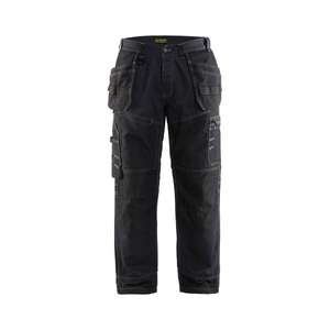 BLAKLADER - 150011408999C62 Pantalones Craftsman X1500 Azul marino/Negro-EAN 7330509367667 PANTALONES DE TRABAJO DE CARGA - Product Image 1