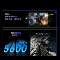 Laptop Gaming Honor WIN H7 2026 Nuovo di Zecca, Intel I7-14650HX, 2560x1600 180Hz, Tastiera Inglese, Spina USA, Archiviazione SSD