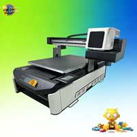 Automatische Nieuwe UV Digitale A1 Flatbed Printer XP600 2 Koppen Randloze Printkop PVC Leder Flex Ei Materialen Multifunctioneel