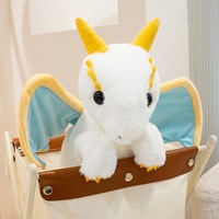 Vente en gros d'usine, jouets en peluche doux personnalisés, jouets en peluche dragon volant et dinosaure, jouet en peluche kawaii pour bébé, cadeau pour enfants