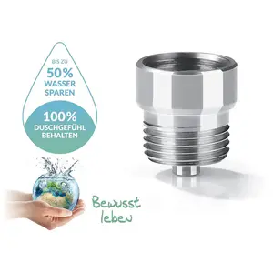 Adaptador para economia de água, válvula de poupança de água