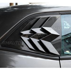 Embellecedor de ventana trasera triangular tipo aleta de tiburón para Dodge Challenger 2010, cubierta embellecedora para ventana de ventilación lateral trasera, accesorios para coche - Product Image 5