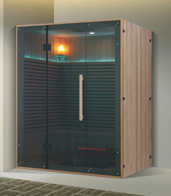 High Fashion Sauna Cabinet Traditional indoor Infrared Sauna And Steam Room Massage Room