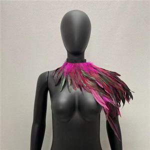 Capa de Hombro Suave con Plumas para Fotografía, Disfraces de Escenario y Espectáculos, Reuniones, Carnaval, Halloween, Pascua, Día de Todos los Santos - Product Image 6