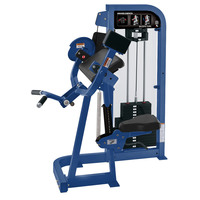 Équipement de musculation pour usage commercial, machine d'entraînement en acier réglable pour les biceps, les bras, les jambes, le dos, entraînement physique