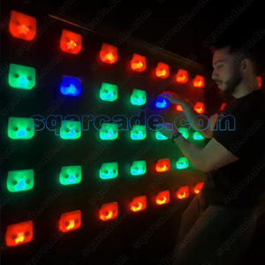 Équipement de fête intérieure Extreme Climb Light-Up <span class=keywords><strong>Escape</strong></span> Hold Jeux d'escalade interactifs pour le travail d'équipe pour les fêtes de parc de trampoline - Product Image 6