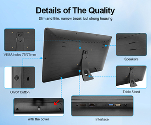 Giá Tốt 20 Inch Cáp Đầu Vào Màn Hình Cảm Ứng Wall Mount Tablet Android 1920x1080 - Product Image 3