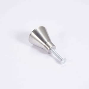 Edelstahl Schubladen griff Massiver runder Schrank knopf Gebürsteter Nickel Kommode Zieht Knöpfe Kleider schrank Möbel Hardware - Product Image 4