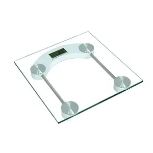 180 kg 396 lb Household Weight Scale Square 300 x 300 mm Digital Bathroom Scale