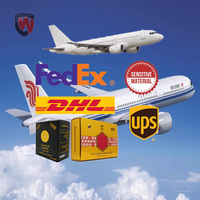 Service de logistique aérienne transfrontalière avec assurance porte-à-porte pour marchandises dangereuses à prix réduits