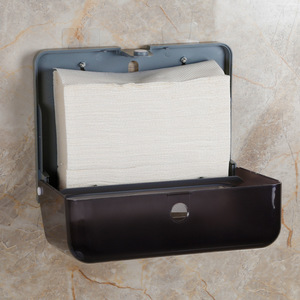 Fengjie Wall Mounted <b>Paper</b> Towel Holder Rectangular No Drill Waterproof <b>Kitchen</b> Bathroom Use - Product Image 1