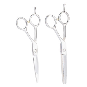 Ciseaux de coiffure J097 en métal 40Cr13 pour bébés et enfants, outils de coiffage pour effilage et coupe droite - Product Image 2
