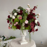 T-FT181 Vente en gros usine Boule de fleurs artificielles en soie pour centre de table, arrangements pour allée et décoration de mariage