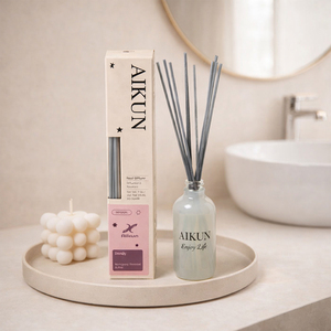 Aikun Luxury Reed <b>Diffuser</b> Aromatherapy Essential Long Lasting Oil Home Fragrance <b>Diffuser</b> for Living <b>Room</b> Bedroom - Product Image 1