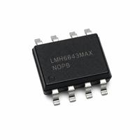 Amplificateur opérationnel double haute vitesse 130 MHz LMH6643MAX/NOPB SOIC-8 IC Composants électroniques Service BOM PCB