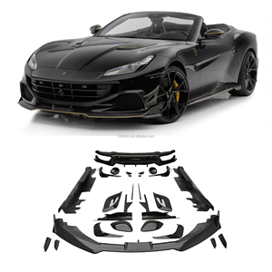 Kit de Carrocería de Fibra de Carbono Seca Z-ART para Ferrari Portofino, Aerokit de Fibra de Carbono Prepreg para Portofino - Product Image 1
