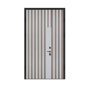 <span class=keywords><strong>Puerta</strong></span> Principal de Seguridad de <span class=keywords><strong>Aluminio</strong></span> de Una <span class=keywords><strong>y</strong></span> <span class=keywords><strong>Media</strong></span> <span class=keywords><strong>Hoja</strong></span>, Diseño Moderno - Product Image 3
