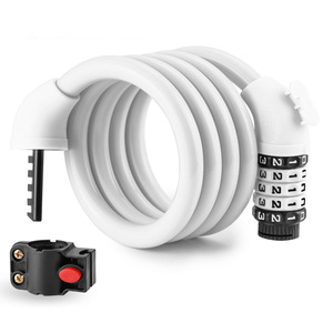 <span class=keywords><strong>Antivol</strong></span> de vélo en acier portable de haute qualité sélectionné, cadenas à combinaison <span class=keywords><strong>antivol</strong></span> adapté aux vélos électriques de montagne - Product Image 4