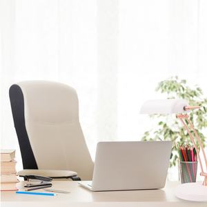 Lámpara de mesa tipo banquero E27 blanca con diseño clásico, ideal para oficinas y lectura. - Product Image 2